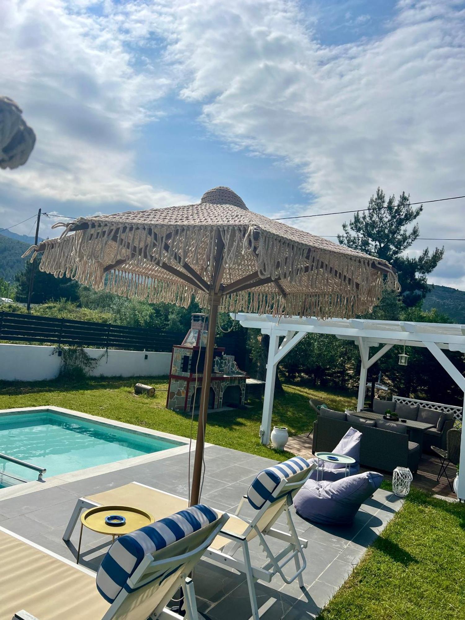 Fokas Luxury Villa Принос Екстериор снимка